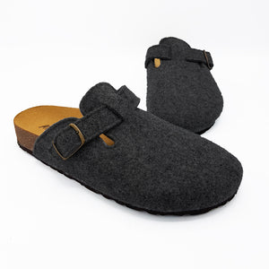 PANTOFOLA DONNA in LANA CON FIBBIA | Art. 611-D