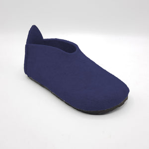 PANTOFOLA DONNA LANA BLU