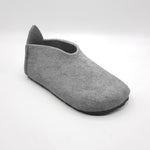 Carica l&#39;immagine nel visualizzatore di Gallery, PANTOFOLA DONNA LANA GRIGIO
