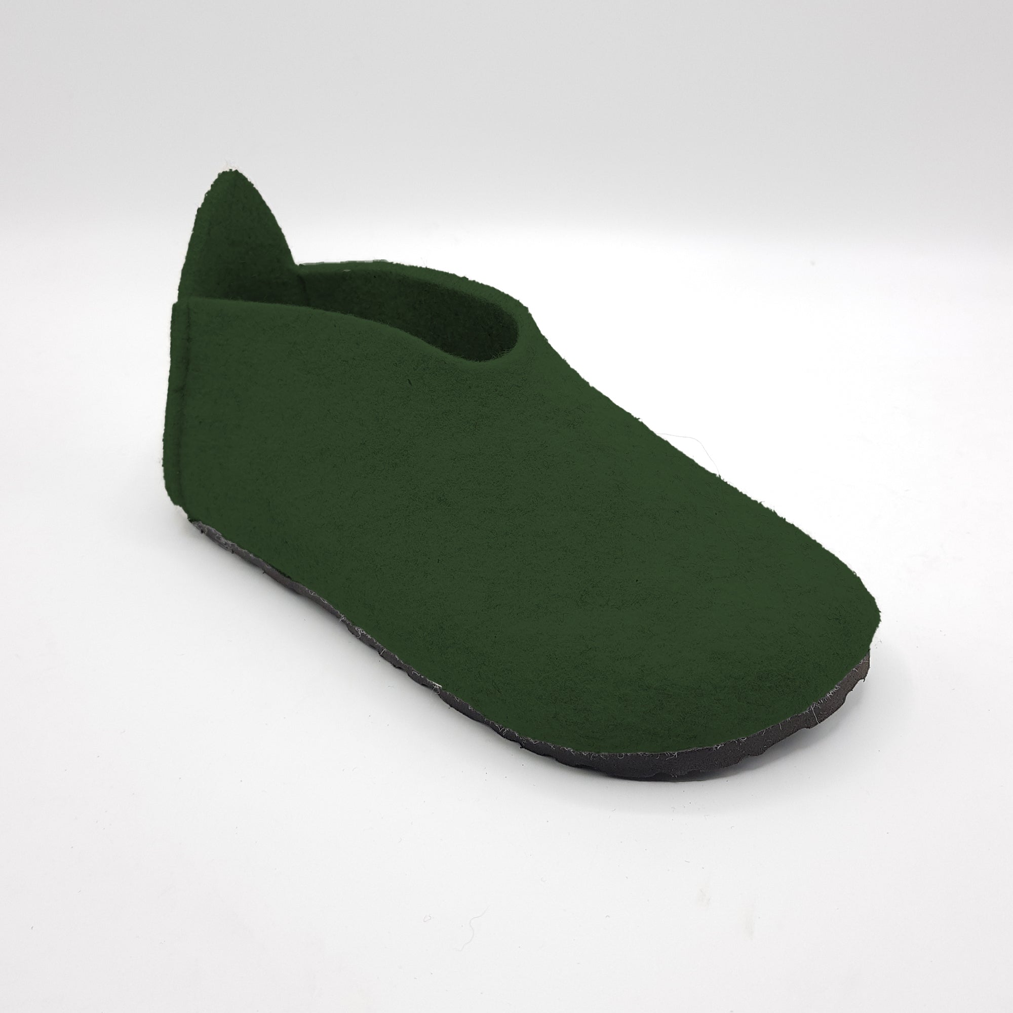 PANTOFOLA DONNA LANA VERDE