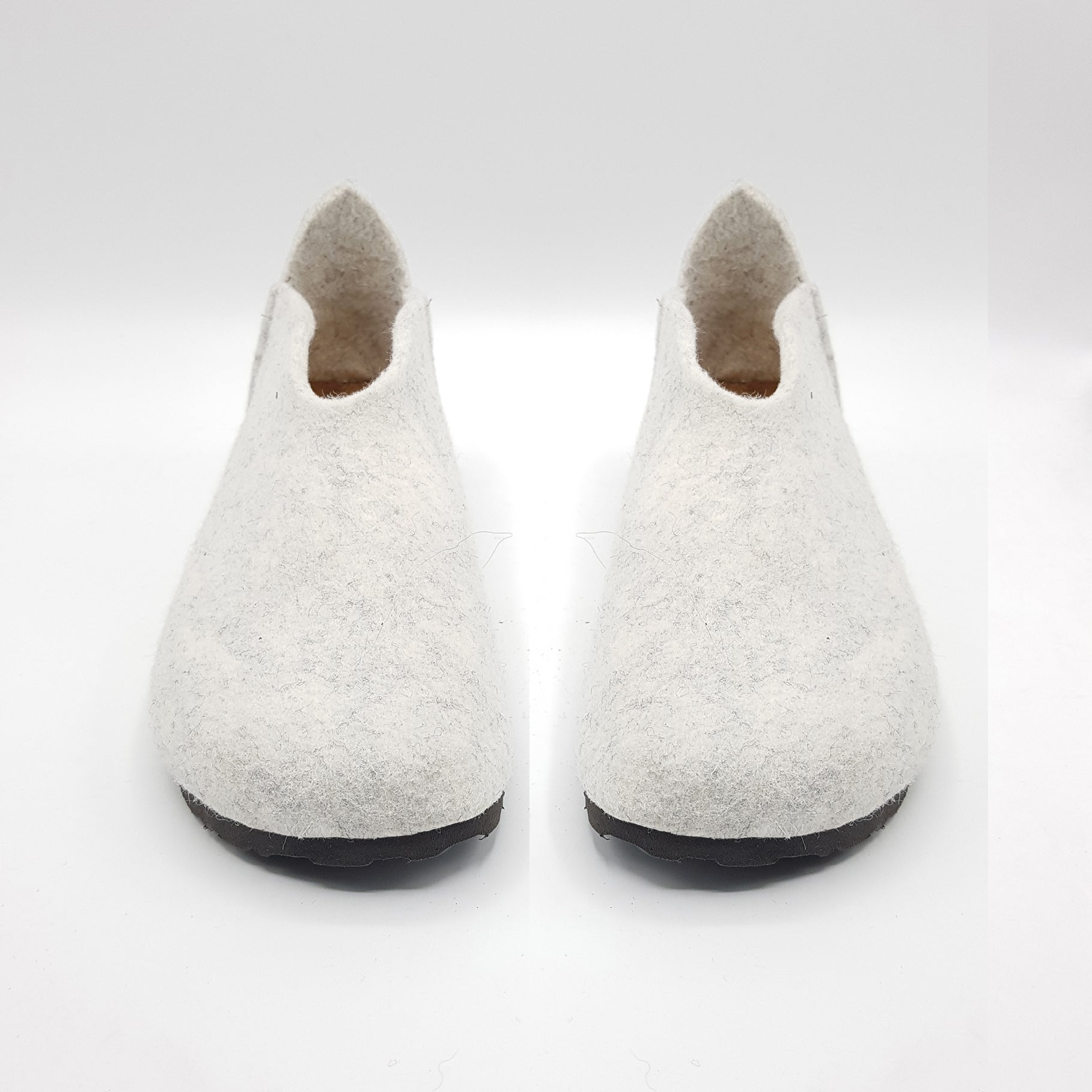 PANTOFOLA DONNA LANA BIANCO